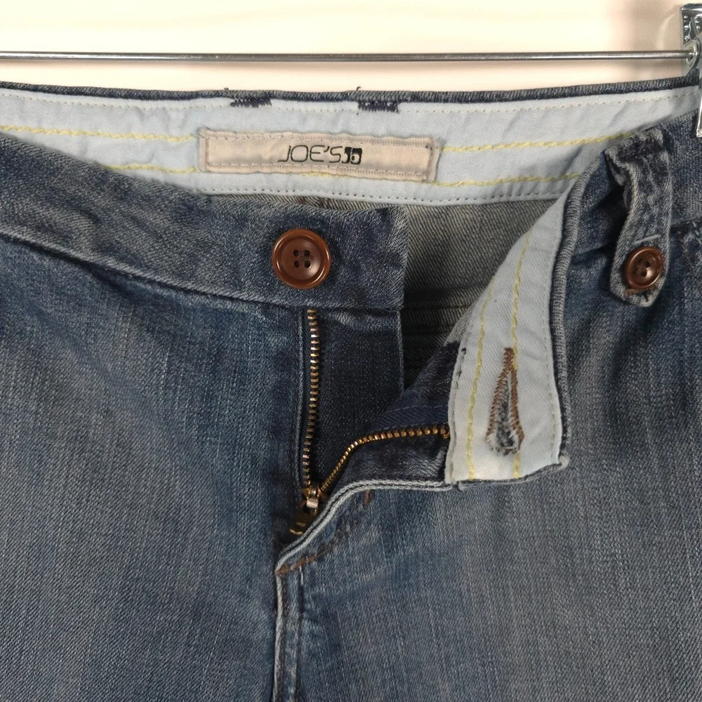 JOE’S Bermuda Denim Long Jean Shorts 49BY5169 Cut‎ J00784 Size W28